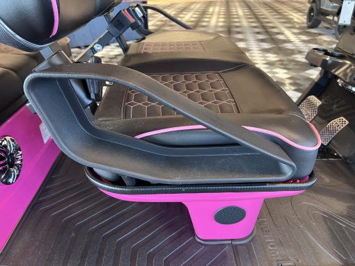 super pink golf cart for sale Kirtland hills ohio scaled