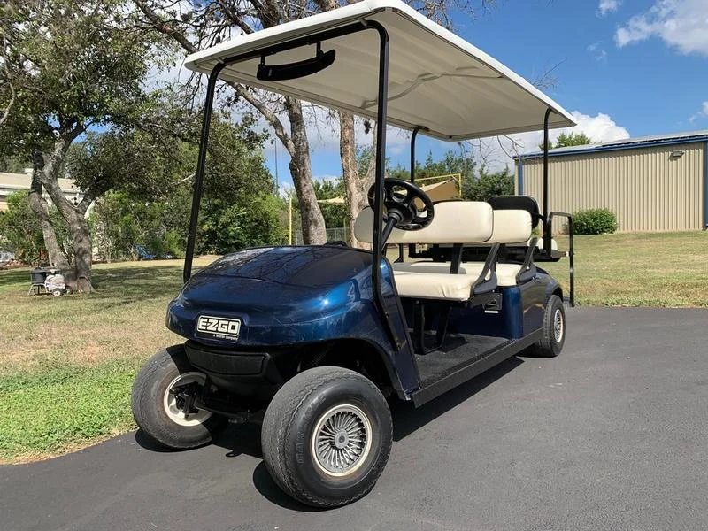 2017 E Z GO TXT 48V Blue for Sale (1)