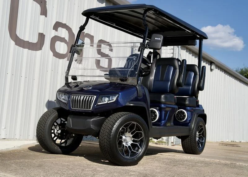 2025 EVolution D5 Ranger 4 Plus Golf Cart Blue for Sale (1)