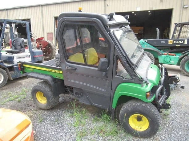 John Deere Gator Diesel with Enclosed Cab For Sale (1)