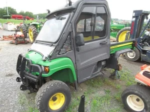 John Deere Gator Diesel with Enclosed Cab For Sale (2)