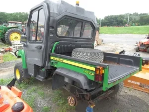 John Deere Gator Diesel with Enclosed Cab For Sale (6)
