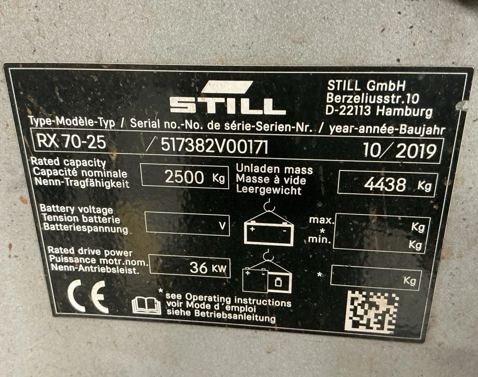 STILL RX70 25 Diesel Forklift for Sale34 (1)